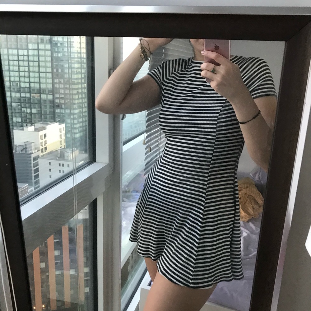 Stripy Urban Outfitters skater dress!